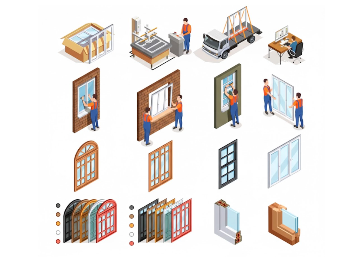 Aluminium Windows Fabrication